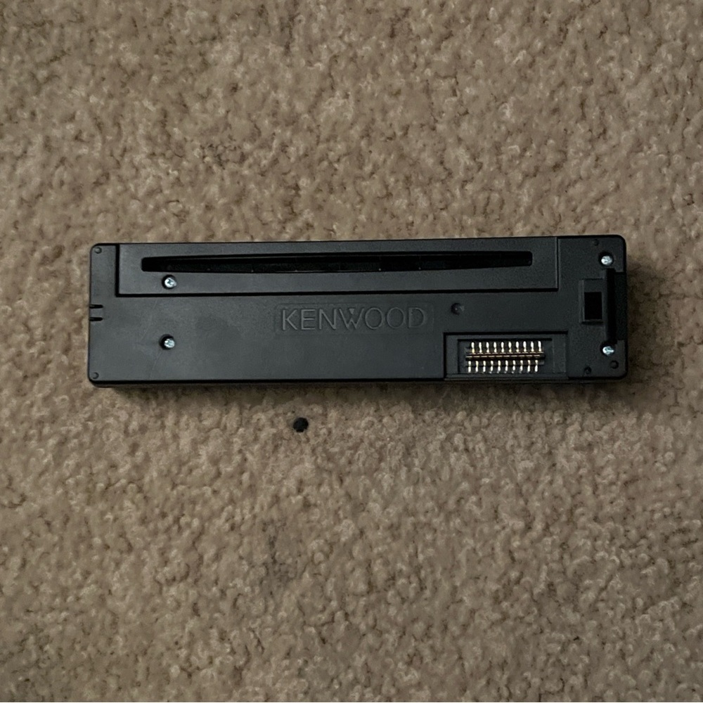 Kenwood car stereo faceplate